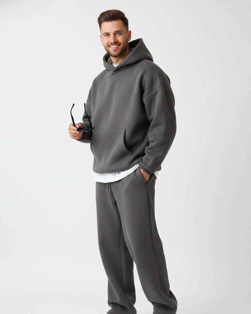 Men's 2 Piece Sweatsuit Hoodie and Sweatpants Tracksuit