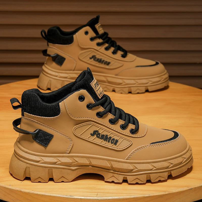 Men's Hiking Boots High Top Lug Sole