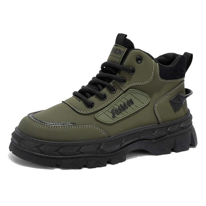 Men's Hiking Boots High Top Lug Sole