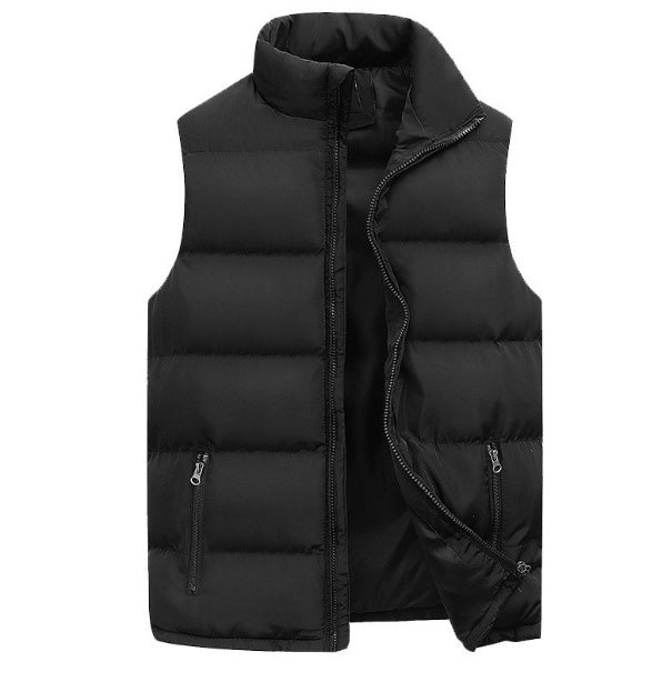 Oliver | Men's Quilted Puffer Vest Sleeveless Zip Up