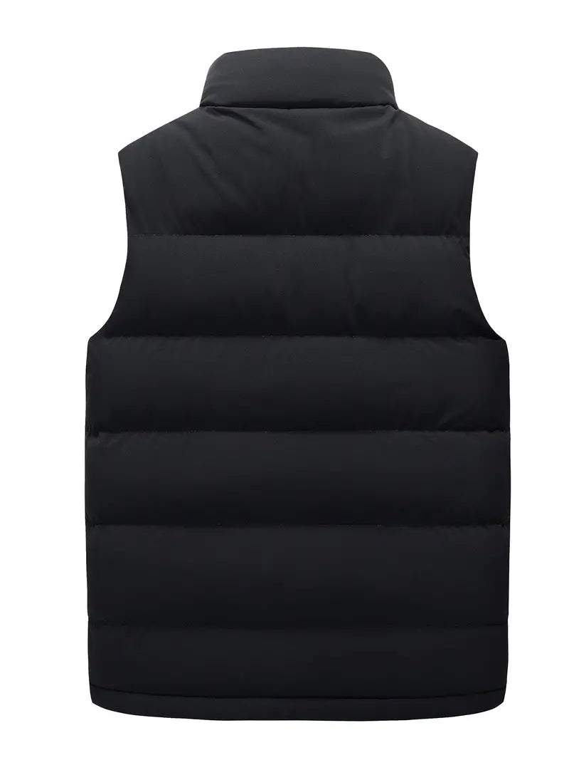 Oliver | Men's Quilted Puffer Vest Sleeveless Zip Up