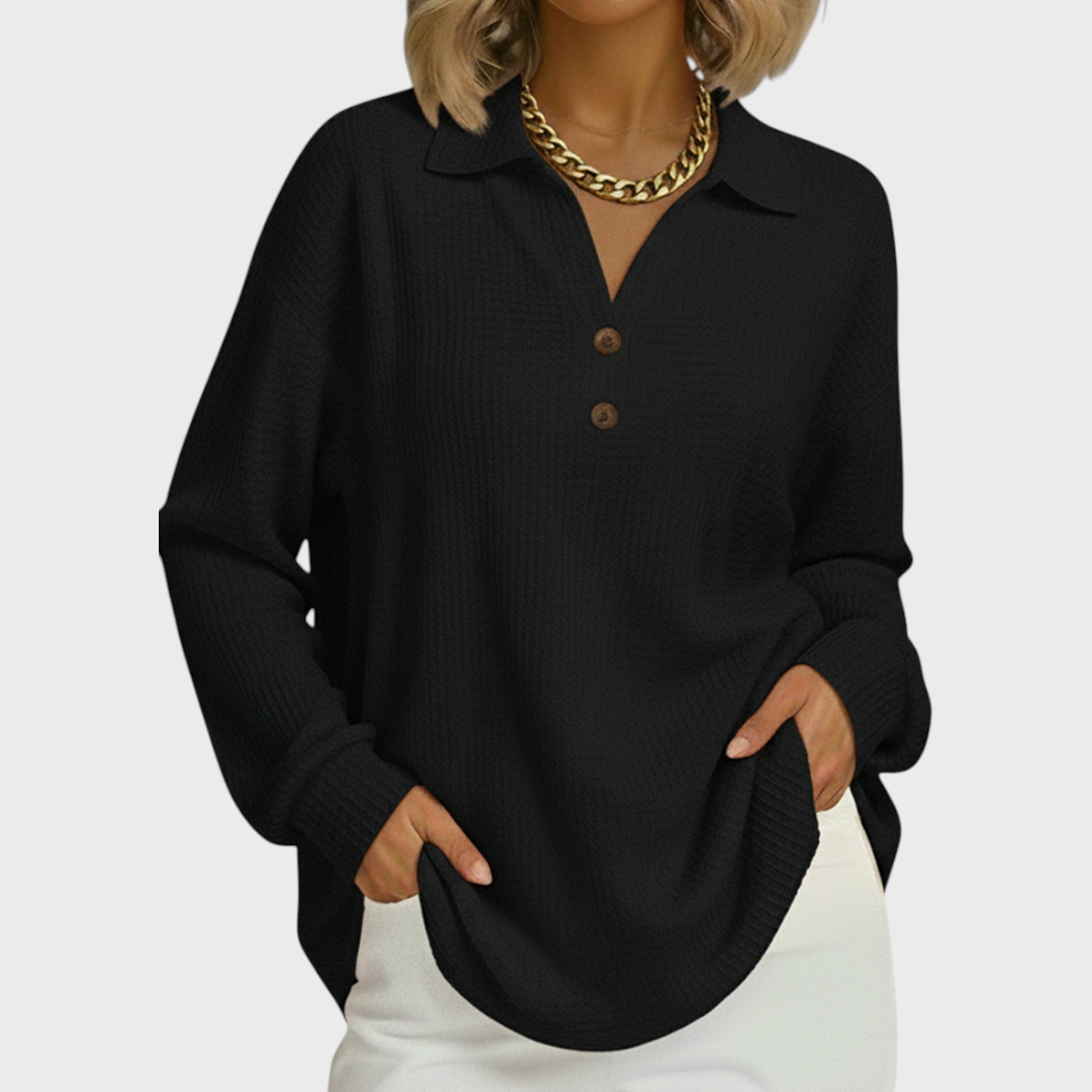 Ava | Women's Christmas Sweatshirt Long Sleeve Holiday Print