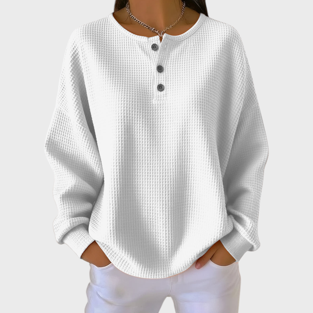 Ava | Women's Christmas Sweatshirt Long Sleeve Holiday Print