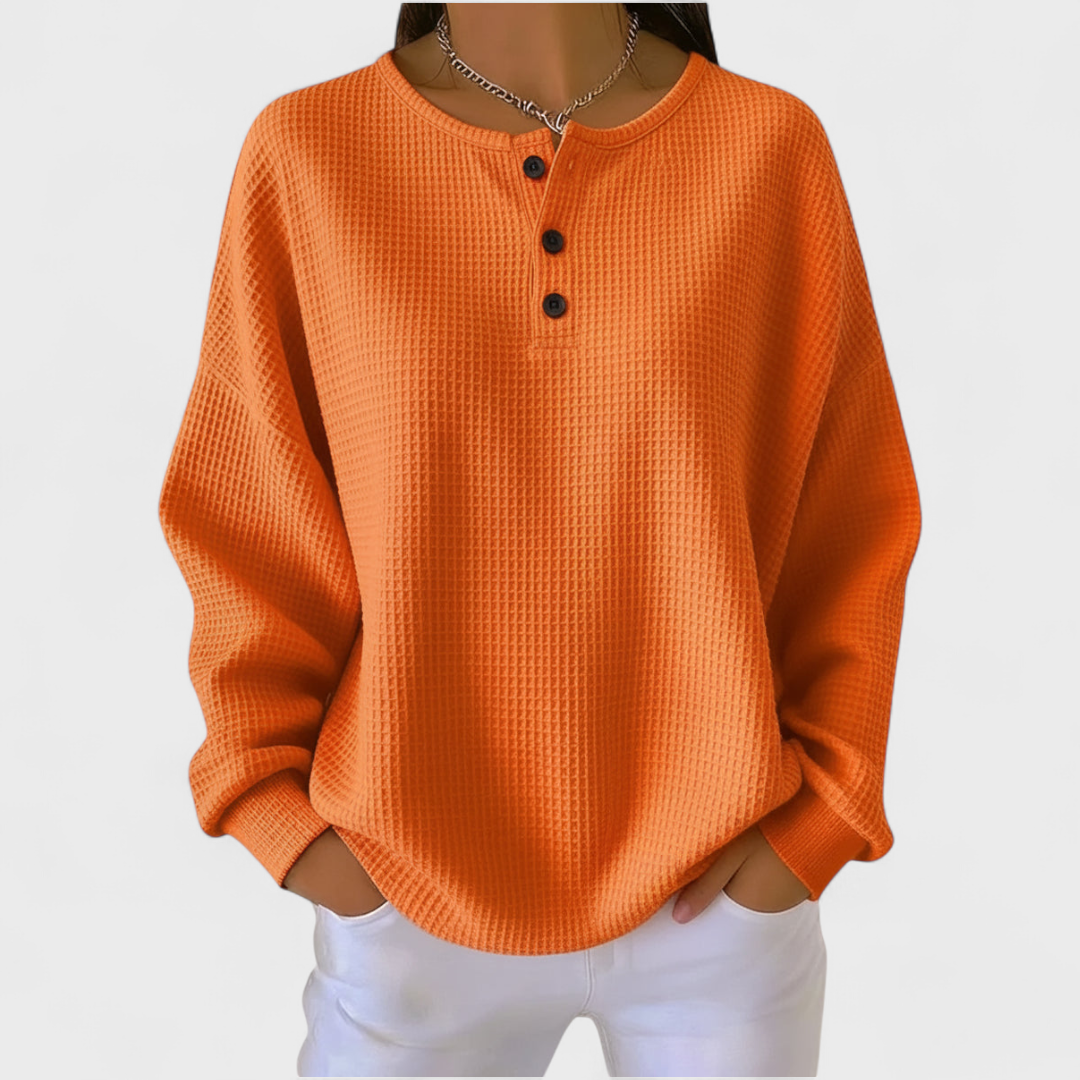 Ava | Women's Christmas Sweatshirt Long Sleeve Holiday Print