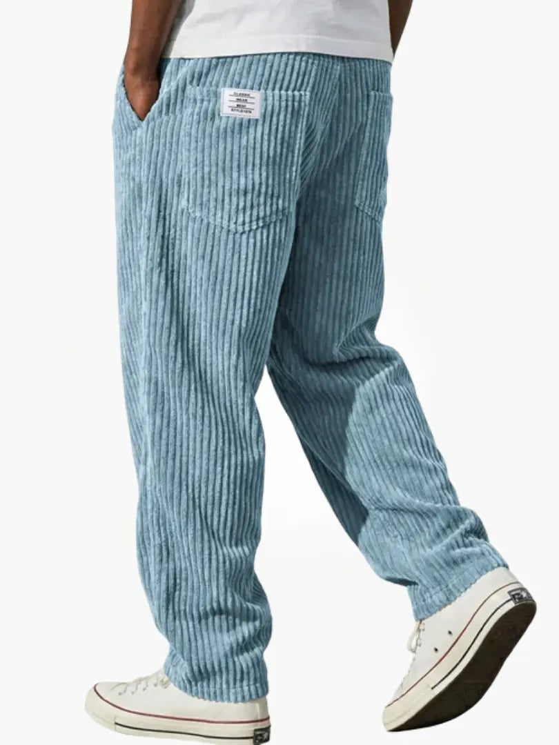 Men's Corduroy Pants Straight Fit