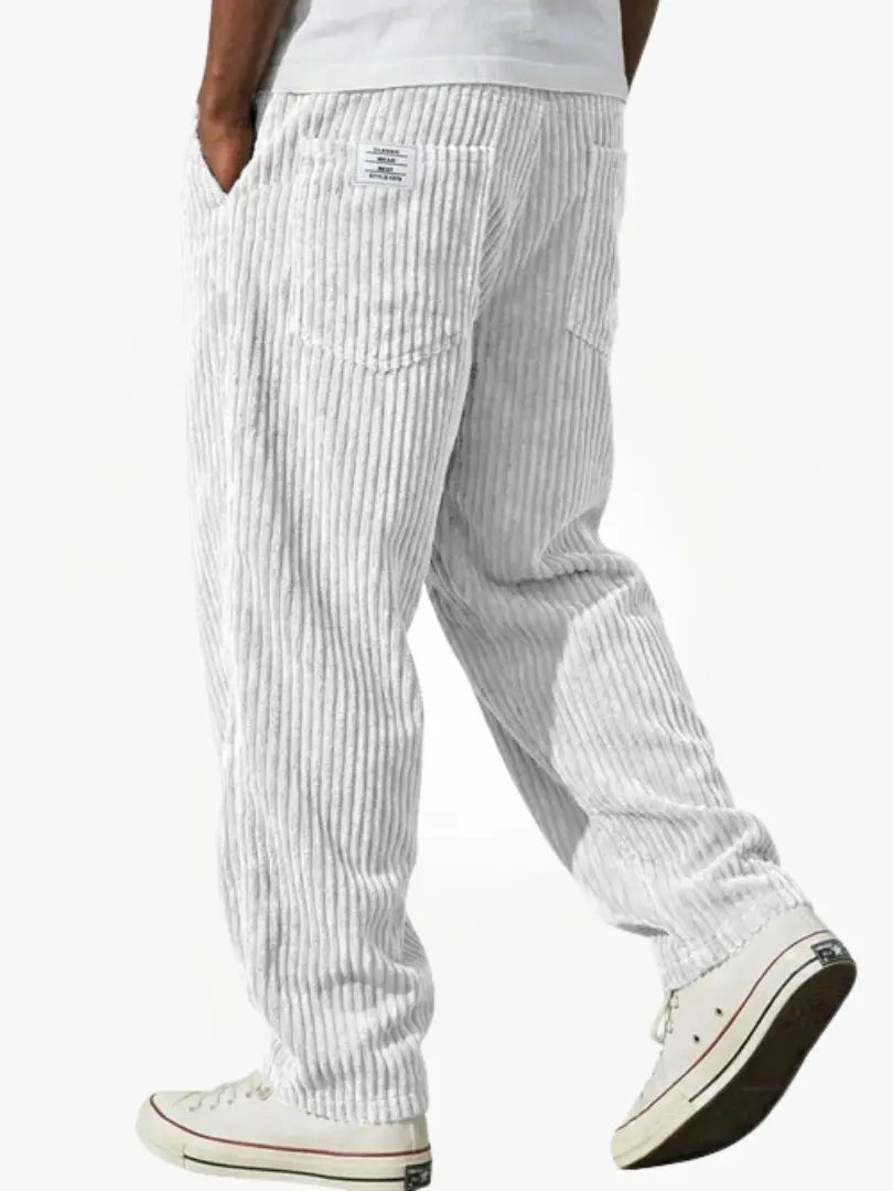 Men's Corduroy Pants Straight Fit