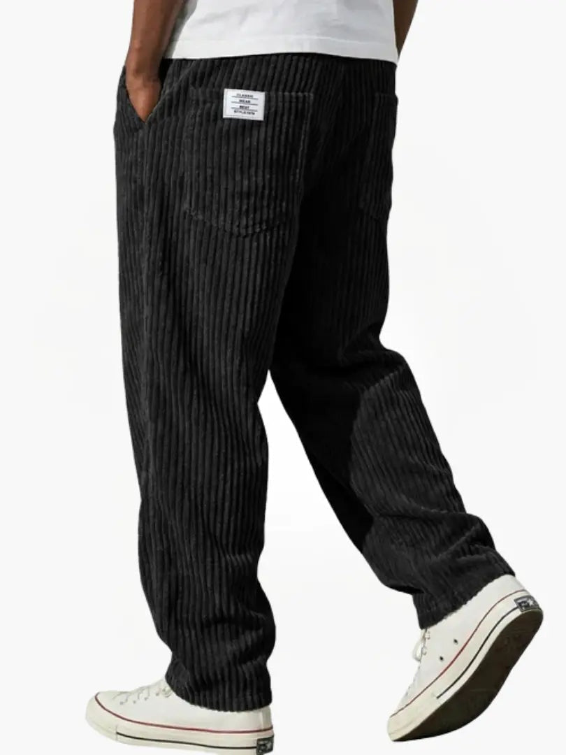 Men's Corduroy Pants Straight Fit