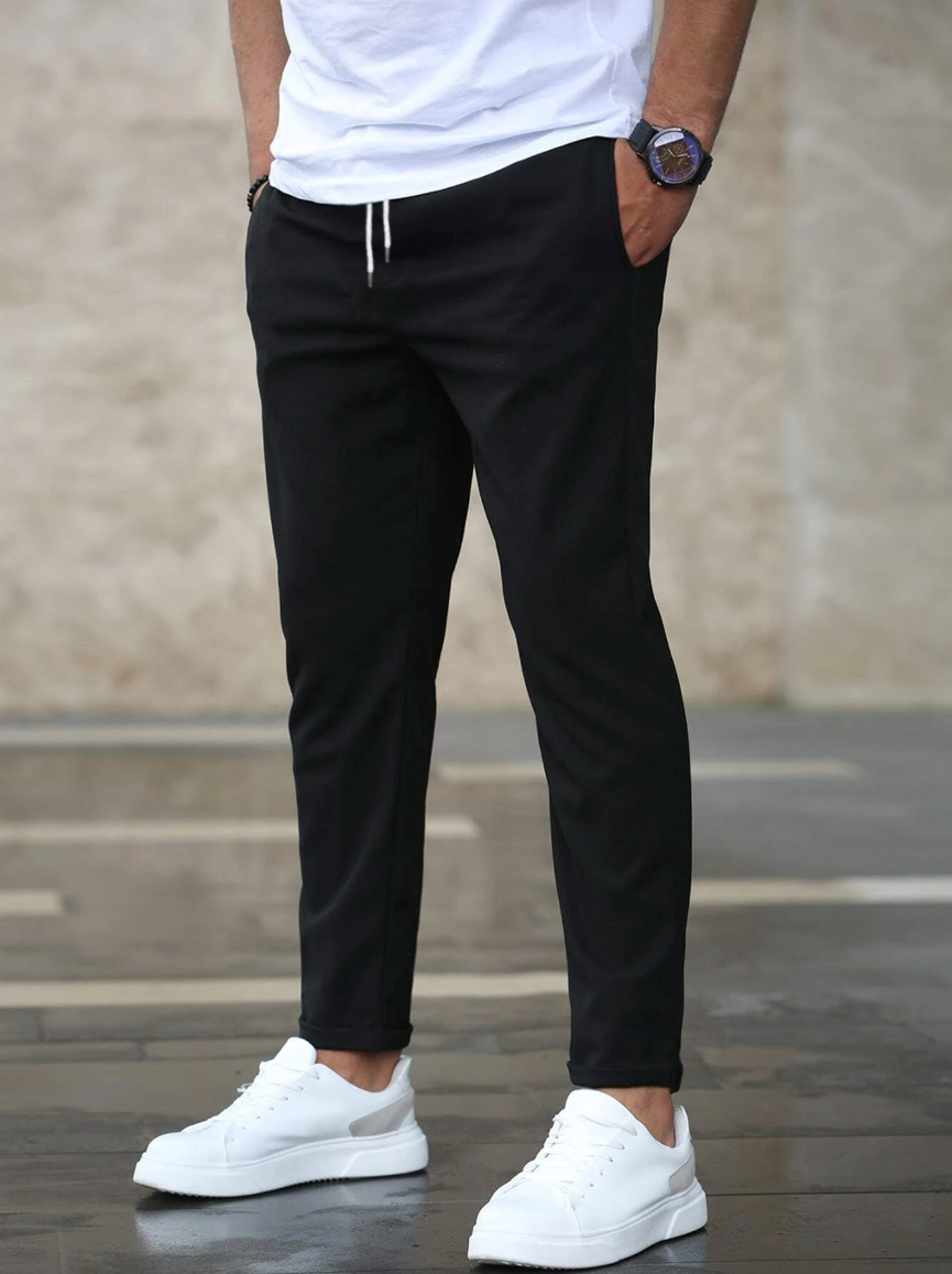Graham | Men's Slim Fit Track Pants Elastic Waist