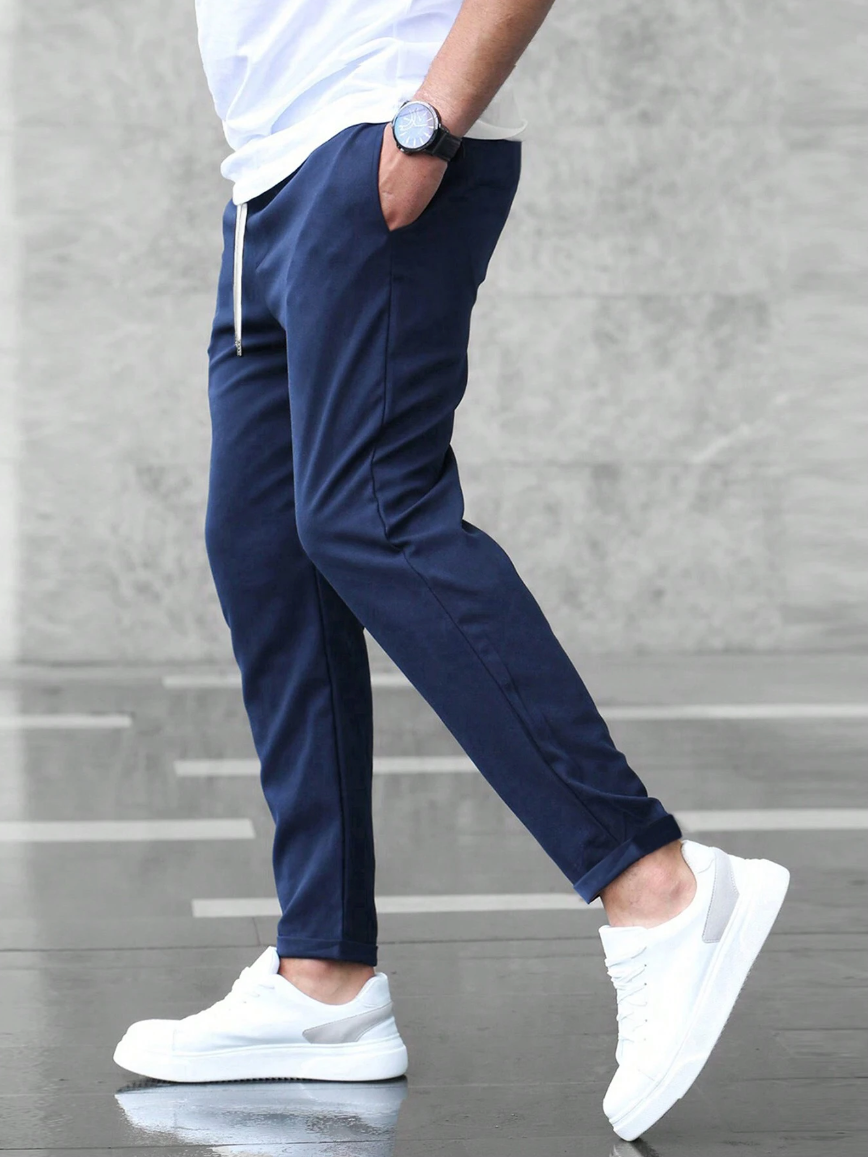 Graham | Men's Slim Fit Track Pants Elastic Waist