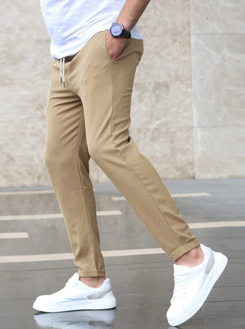 Graham | Men's Slim Fit Track Pants Elastic Waist