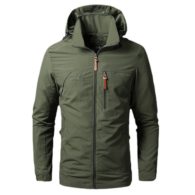 Men's Softshell Winter Jacket Hooded