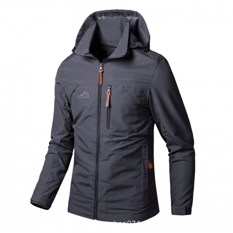 Men's Softshell Winter Jacket Hooded