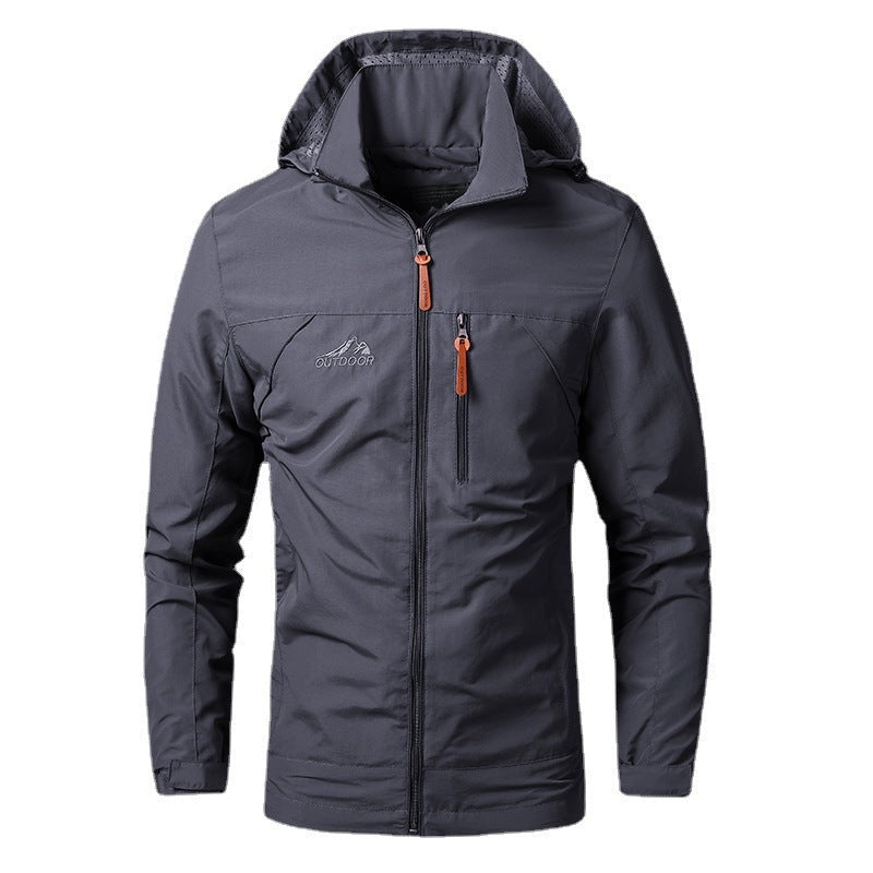 Men's Softshell Winter Jacket Hooded