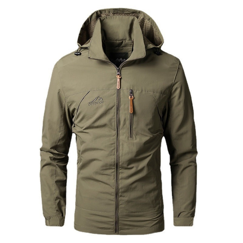 Men's Softshell Winter Jacket Hooded