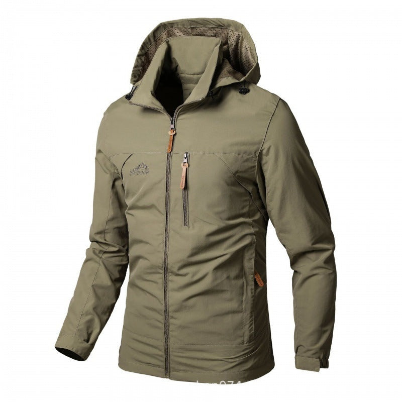 Men's Softshell Winter Jacket Hooded