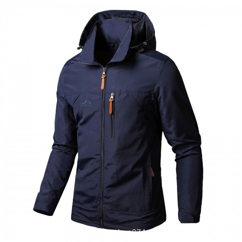 Men's Softshell Winter Jacket Hooded