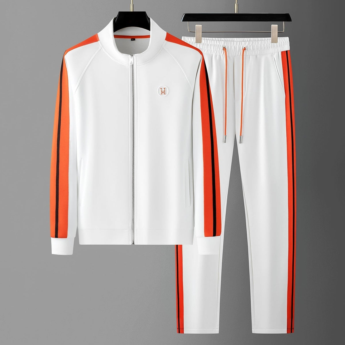 Gabriel | Men's Tracksuit Zip Up Contrast Stripes