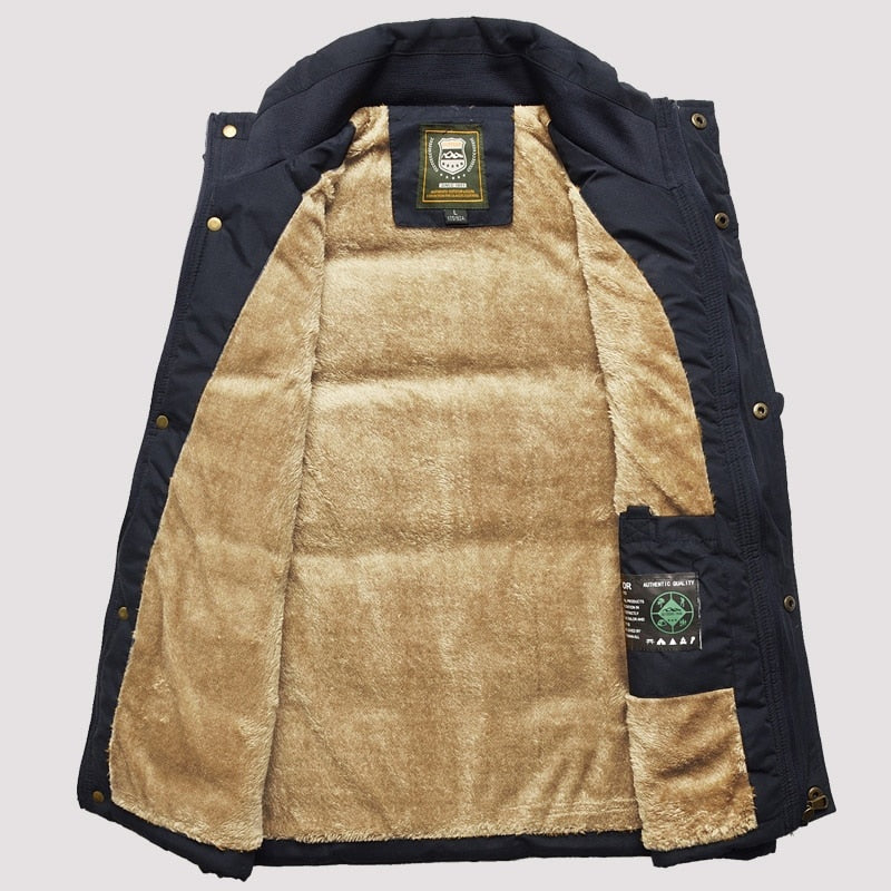Landon | Men's Thermal Puffer Vest Lined High Collar