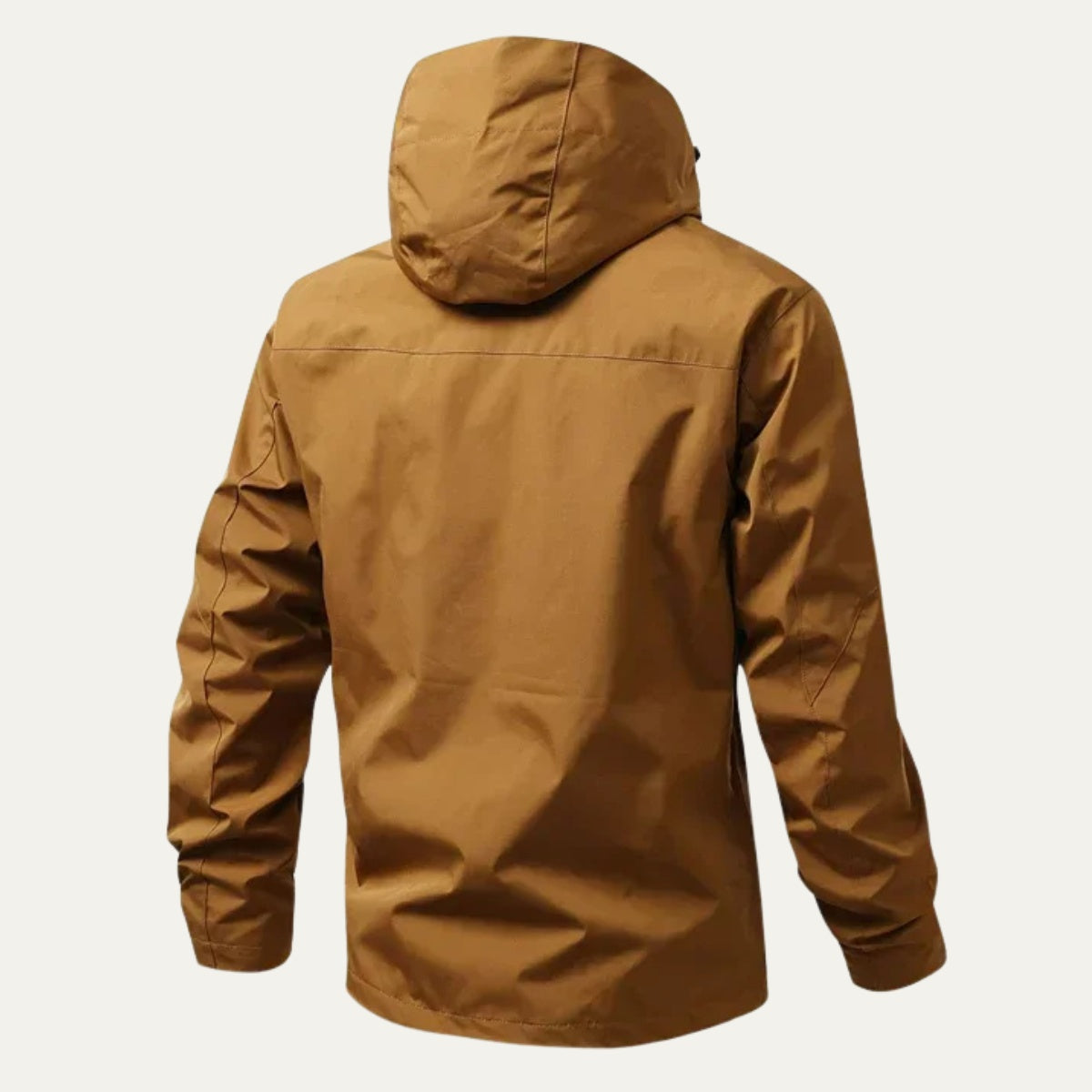 Men's Water Resistant Military Jacket Hooded Multi Pocket