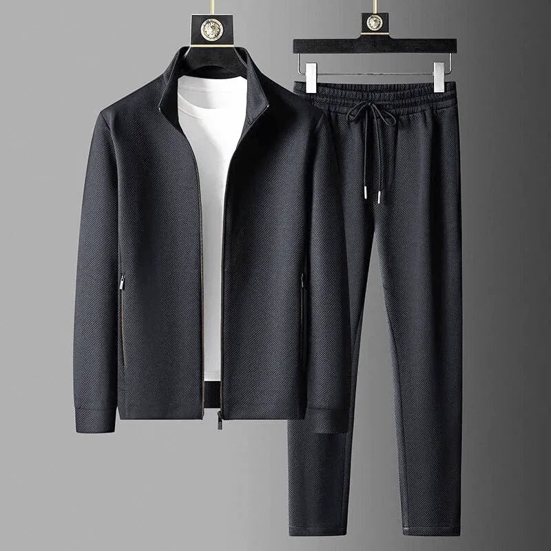 Luke | Men's Tracksuit Full Zip Stand Collar Set