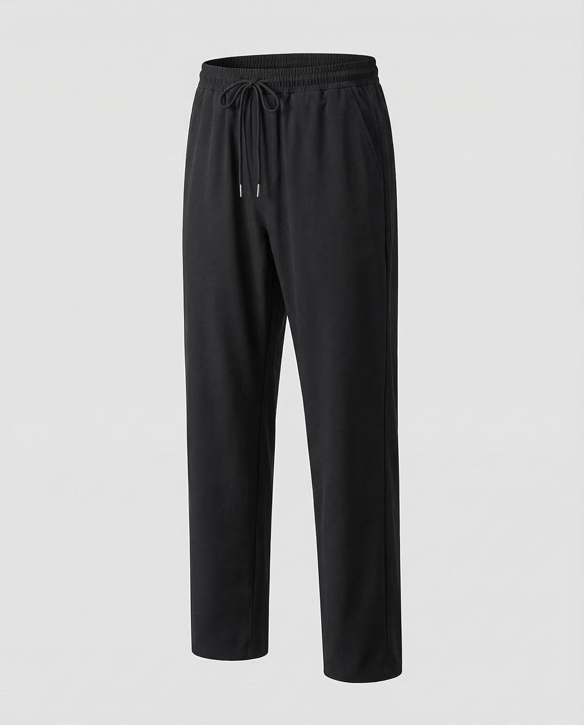 Men's Cotton Sweatpants Straight Leg Elastic Waist