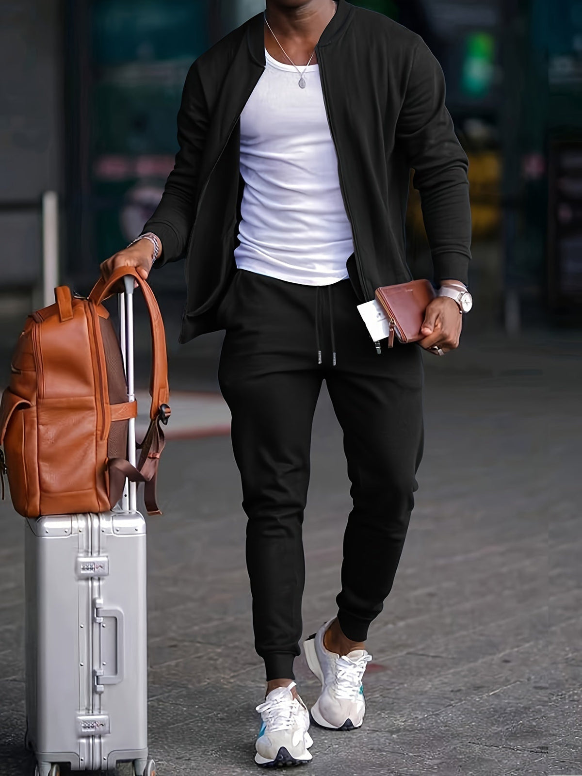 Isaac | Men's Tracksuit Zip Jacket and Joggers