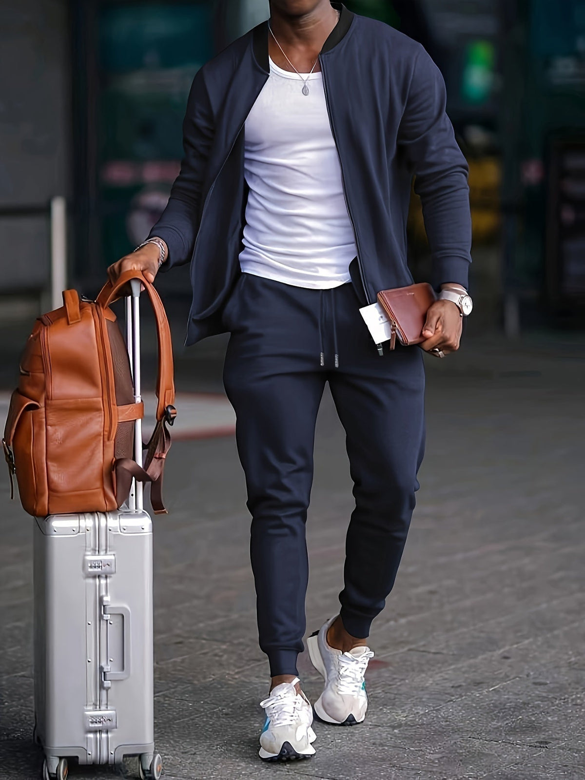 Isaac | Men's Tracksuit Zip Jacket and Joggers