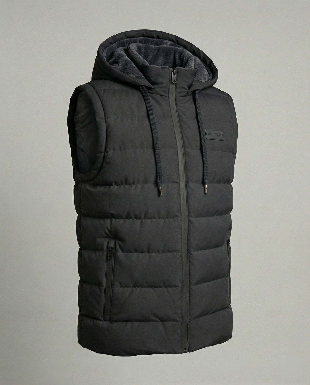 Adrian | Men's Hooded Puffer Vest Sleeveless Quilted