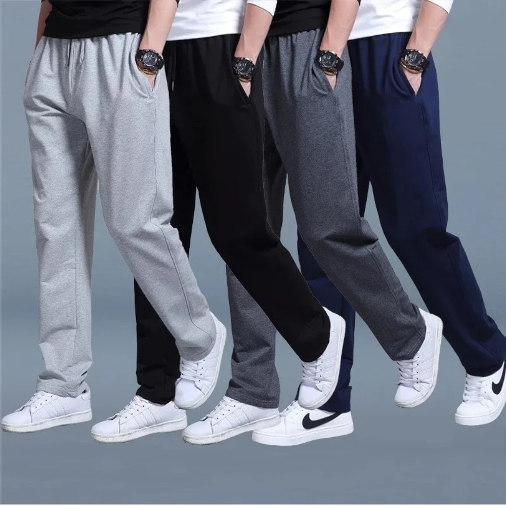 Richard | Men's Sweatpants Elastic Waist Straight Leg