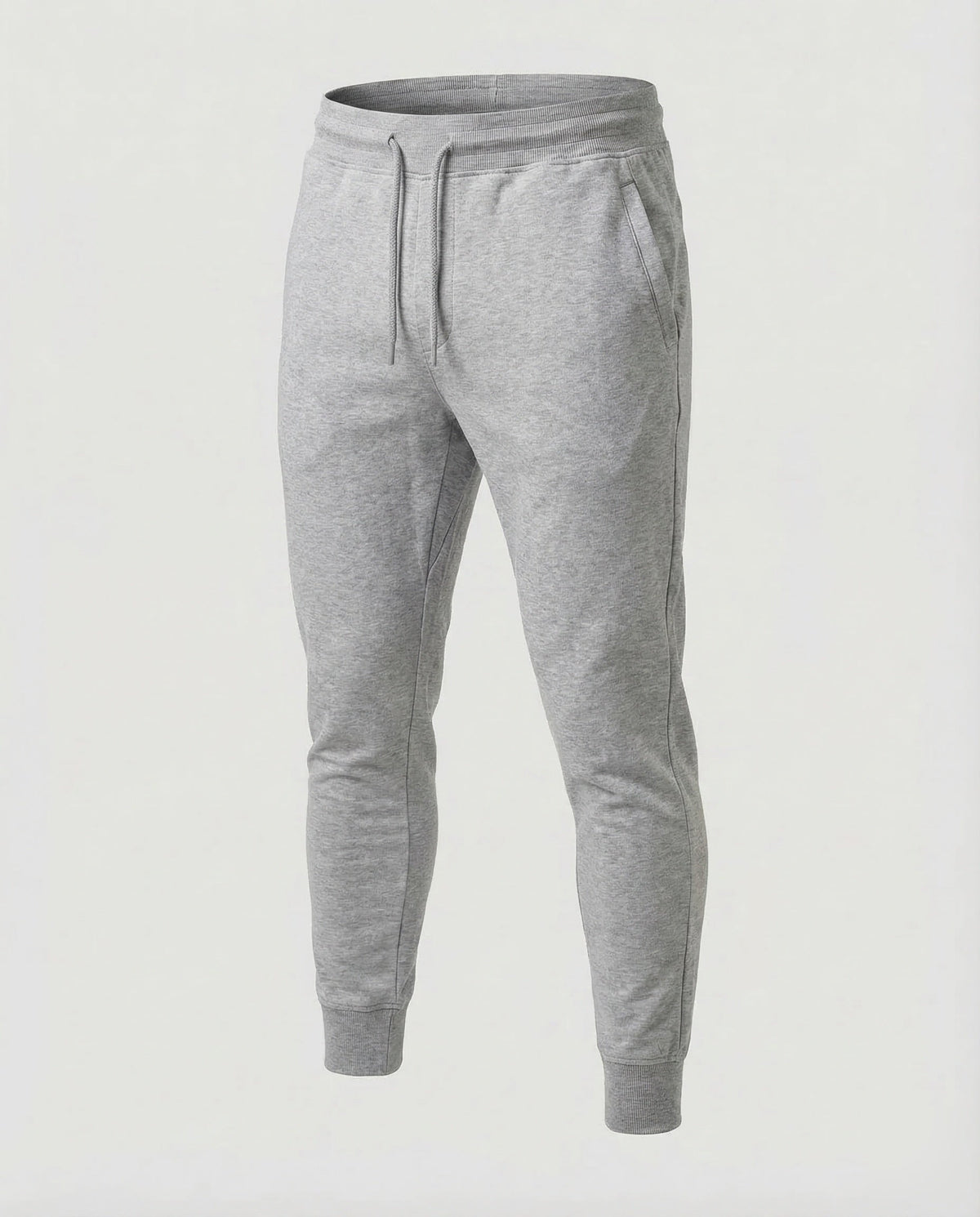 Men's Cotton Sweatpants Tapered Cuffed Joggers