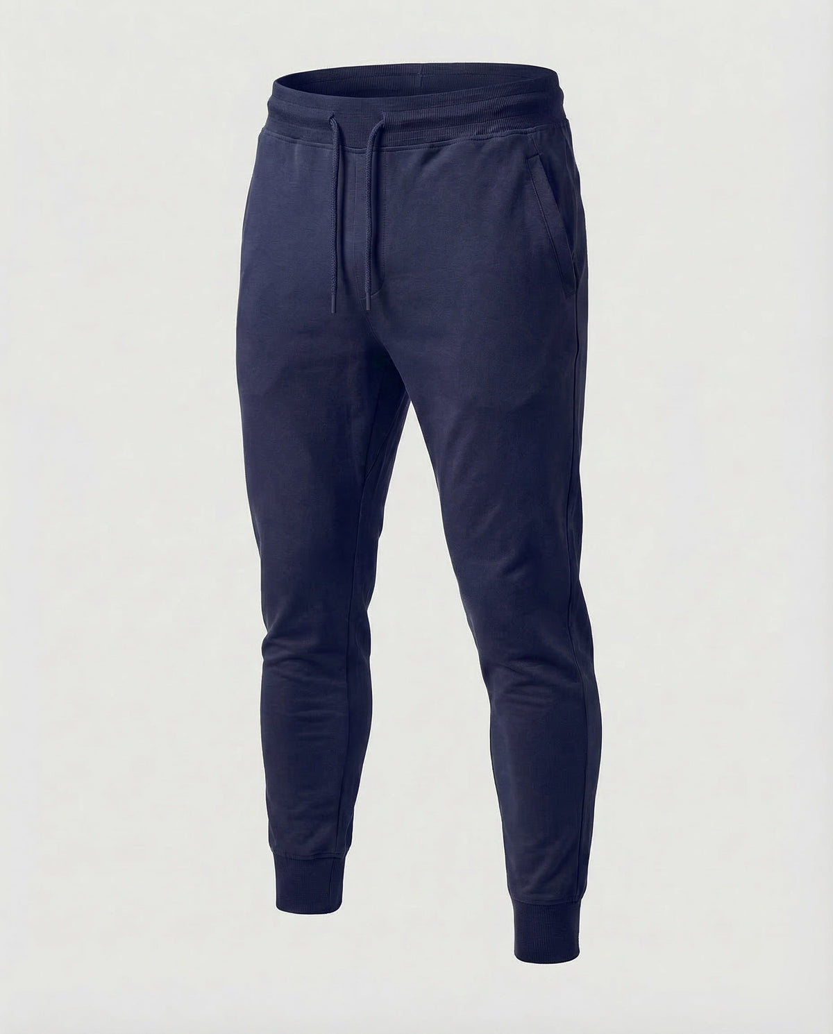 Men's Cotton Sweatpants Tapered Cuffed Joggers
